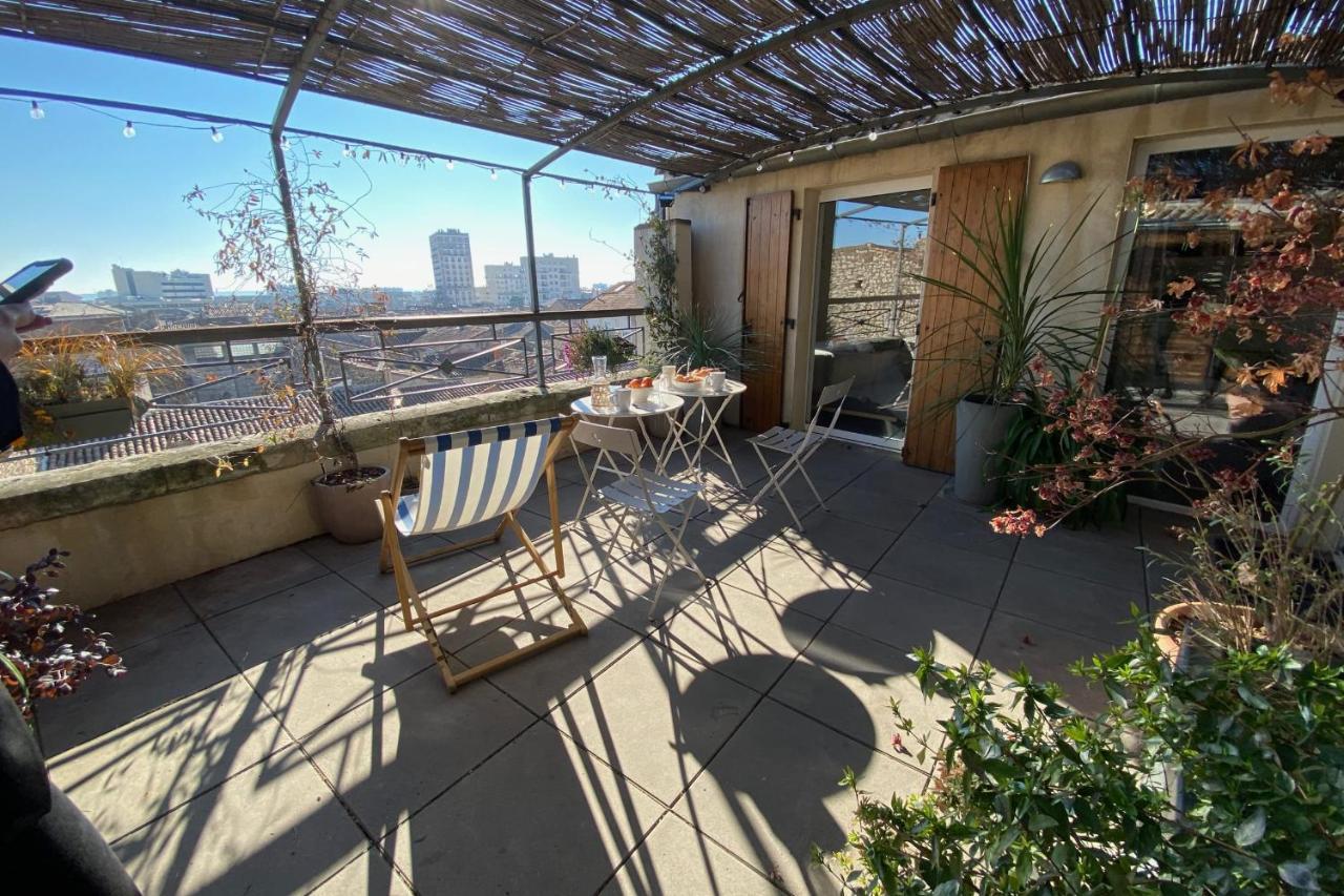 The Sunny - P2 With Terrace - City Centre 尼姆 外观 照片